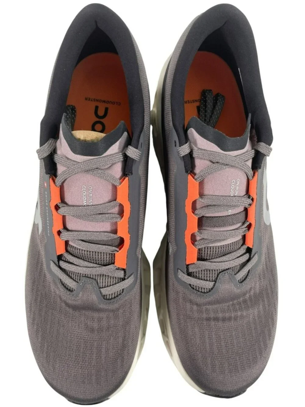 On Cloudmonster 3 Running Shoes Eclipse/Ivory Athletic Walking Men's US 11.5 NEW